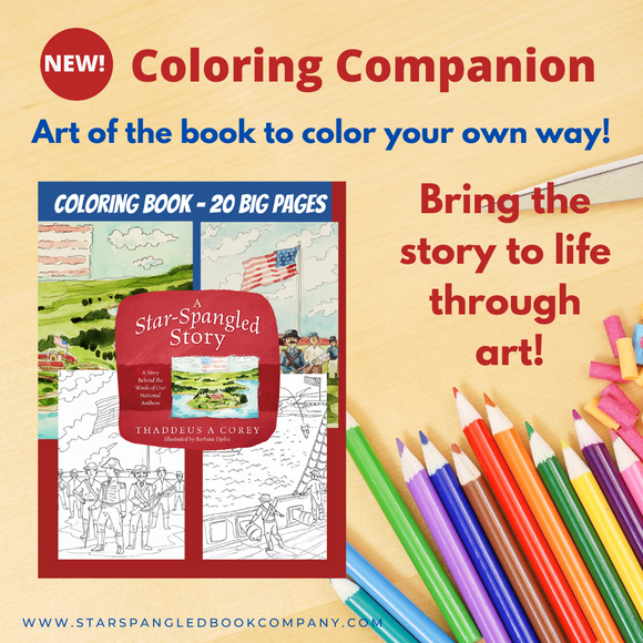 A Star-Spangled Story Coloring Book