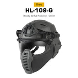 Wendy 3.0 Full Protection Camouflage Helmet