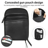 Tactical Concealed Carry Sling Bag - Shoulder Mag Holster, Hunting Waist Pack & Soft Pistol Protective Case