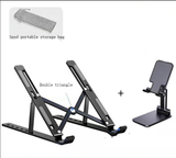 Laptop Stand Foldable Portable Cooling Pad Elevated N3 Bracket Aluminum Desktop Stable Computer Stand