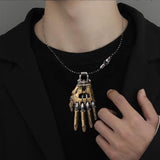 5cm Movable Robot Hand Collectible - Adjustable Mechanical Bionic Hand Charm, Pendant, Ornament