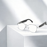 HY-C8 AI Intelligent Translation Wireless Bluetooth Glasses Earphones 75 Language Conference Simultaneous Interpretation