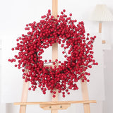 Festival decoration flower wreath simulation vine circle