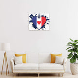 Canvas Print 10" x8"(Made in the USA)
