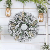 Festival decoration flower wreath simulation vine circle