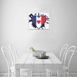 Canvas Print 10" x8"(Made in the USA)
