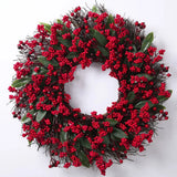 Festival decoration flower wreath simulation vine circle