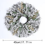 Festival decoration flower wreath simulation vine circle