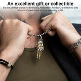 5cm Movable Robot Hand Collectible - Adjustable Mechanical Bionic Hand Charm, Pendant, Ornament