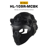 Wendy 3.0 Full Protection Camouflage Helmet