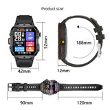 Smart Sports Outdoor Smartwatch Fitness Tracker H19 Heart Rate Step Sleep Bluetooth Calls