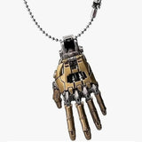 5cm Movable Robot Hand Collectible - Adjustable Mechanical Bionic Hand Charm, Pendant, Ornament