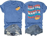Flag Print T-Shirt for Women: Fun USA Printed Tee