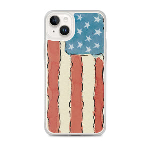 Iconic Watercolor Flag Iphone Case Phone