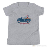 All American Truck Youth T-Shirt Athletic Heather / S