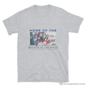 Home Of The Free T-Shirt White / S Adult Shirts