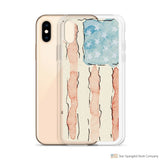 Iconic Faded Flag - Iphone Case Phone