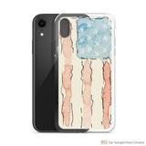 Iconic Faded Flag - Iphone Case Phone