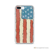 Iconic Watercolor Flag Iphone Case 7 Plus/8 Plus Phone