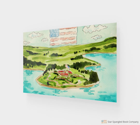 Land Of The Free Acrylic Print