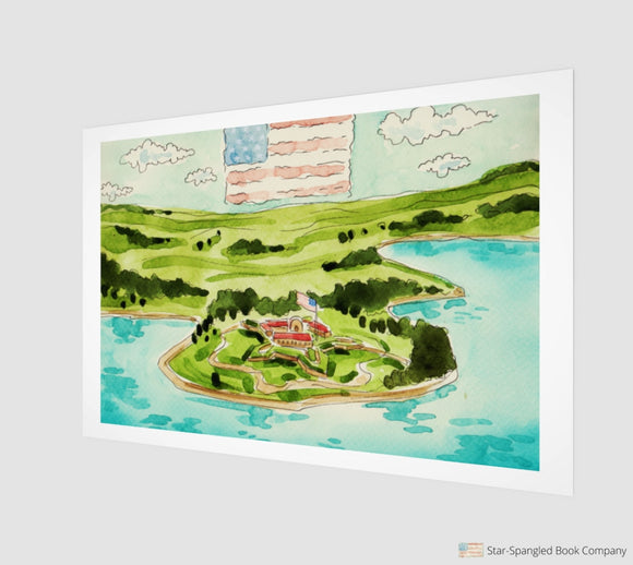 Land Of The Free Art Print