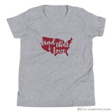 Land That I Love Youth T-Shirt Athletic Heather / S