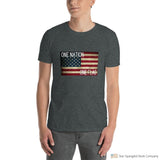 One Nation Short-Sleeve Unisex T-Shirt Dark Heather / S