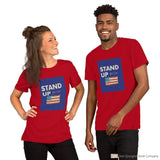 Stand Up Short-Sleeve Unisex T-Shirt Red / S