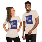 Stand Up Short-Sleeve Unisex T-Shirt Soft Cream / S