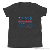 Stars & Stripes Forever Youth T-Shirt Dark Grey Heather / S