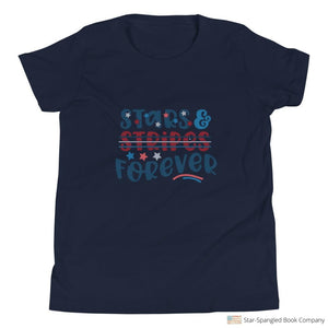 Stars & Stripes Forever Youth T-Shirt Athletic Heather / S